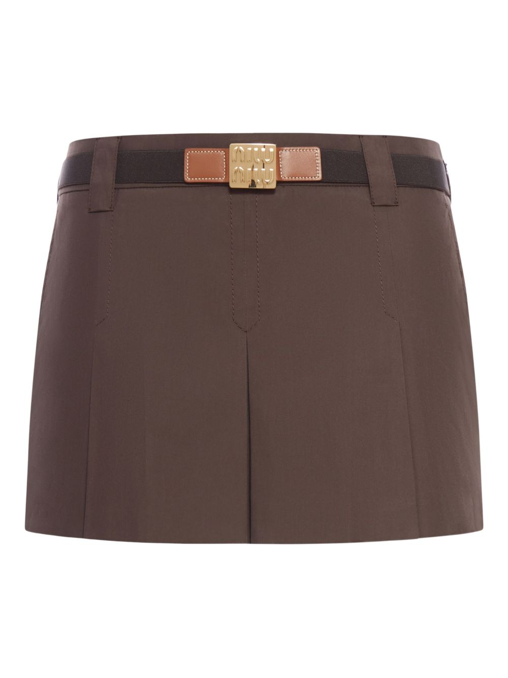 cotton mini skirt MG2485 S OOO 12NSF0324 MIU MIU 