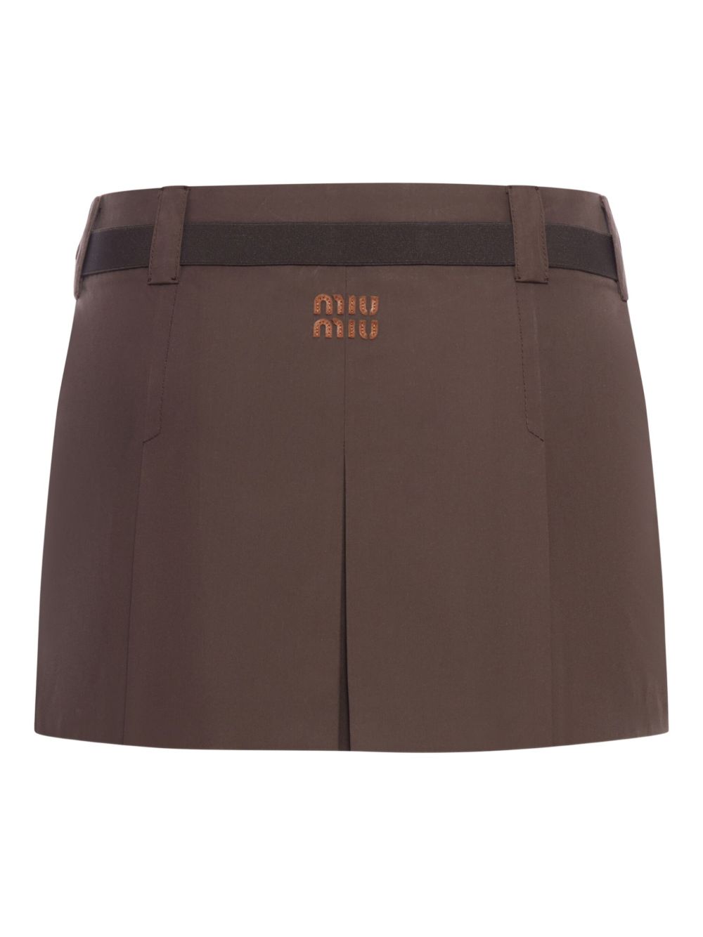 cotton mini skirt MG2485 S OOO 12NSF0324 MIU MIU 