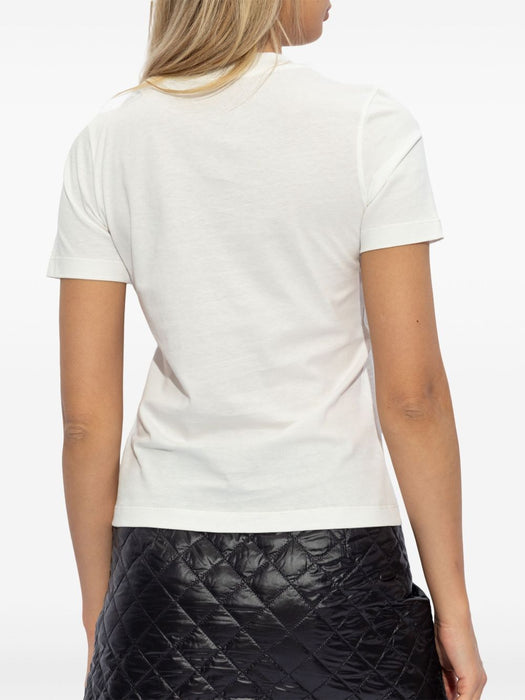logo-print cotton T-shirt K20938C00013 89AB2033 MONCLER 