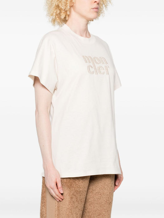 logo-embroidered T-shirt K20938C00028 89AUO036 MONCLER 
