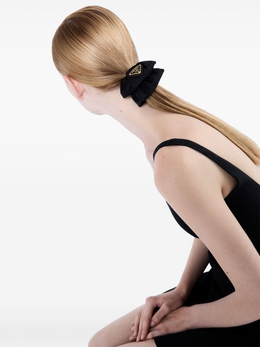 triangle-logo re-nylon scrunchie 1IF015 2DMIF0632 PRADA 