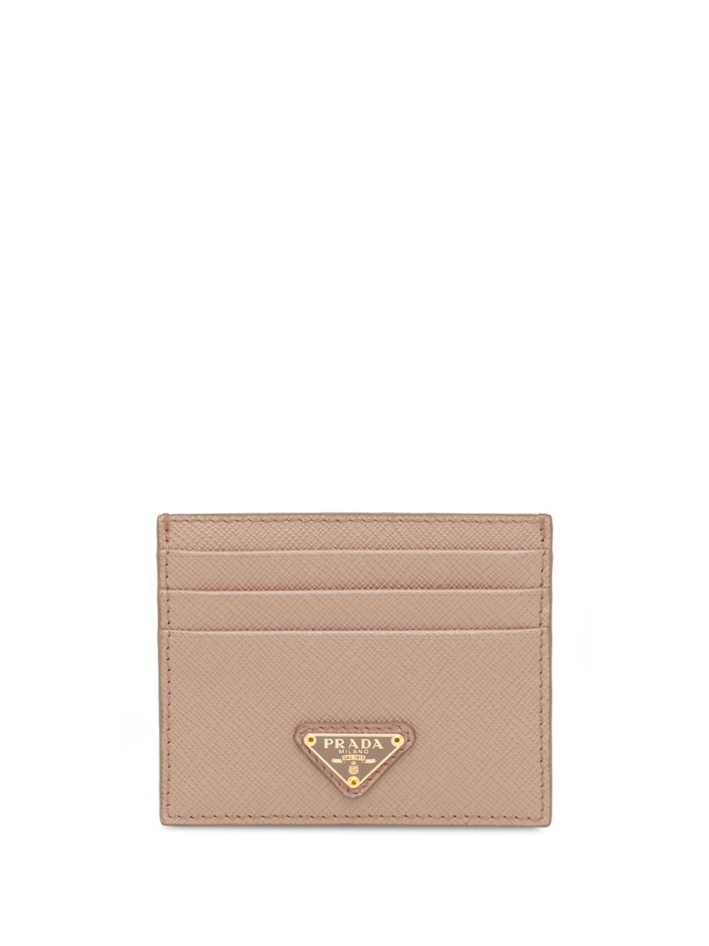 logo plaque card holder 1MC025 QHHF0236 PRADA 