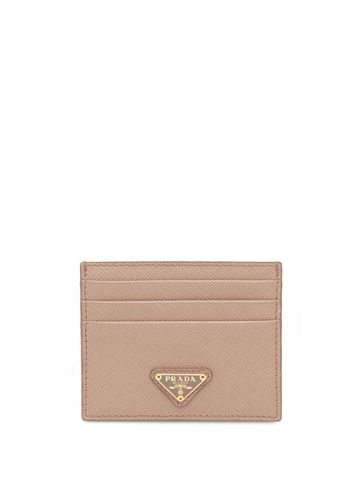 logo plaque card holder 1MC025 QHHF0236 PRADA 