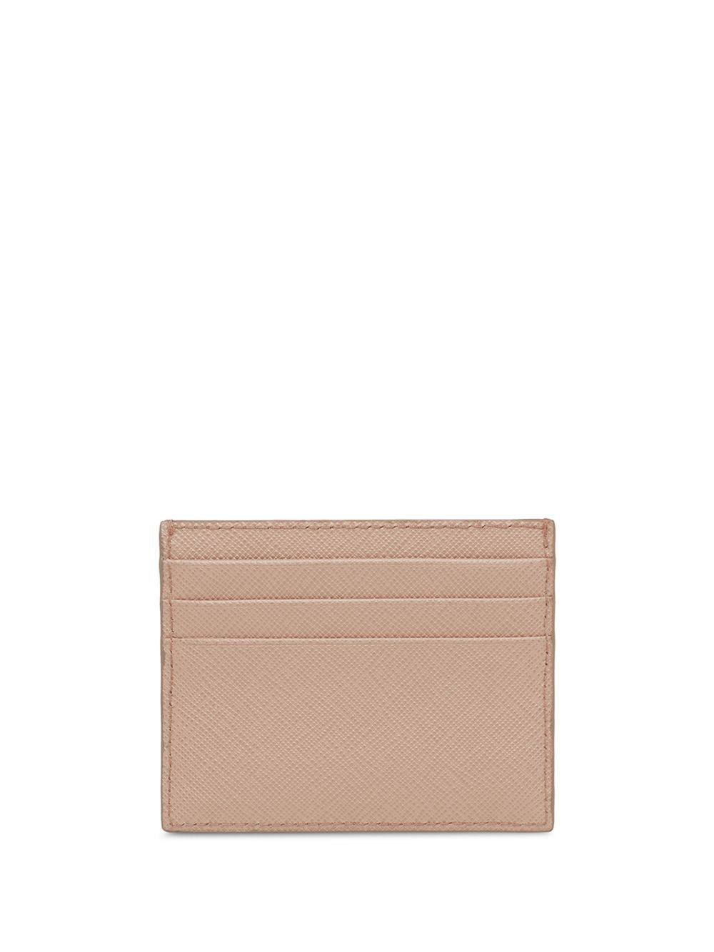 logo plaque card holder 1MC025 QHHF0236 PRADA 