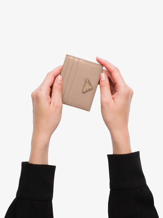 logo plaque card holder 1MC025 QHHF0236 PRADA 