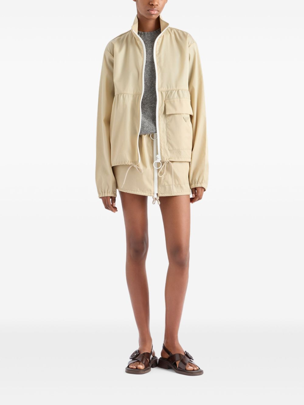 Re-Nylon bomber jacket 292282 S OOO 1WQ8F0FHI PRADA 