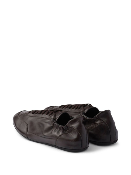 Collapse leather lace-up sneakers 2EG479 F G001 7V6F0003 PRADA 