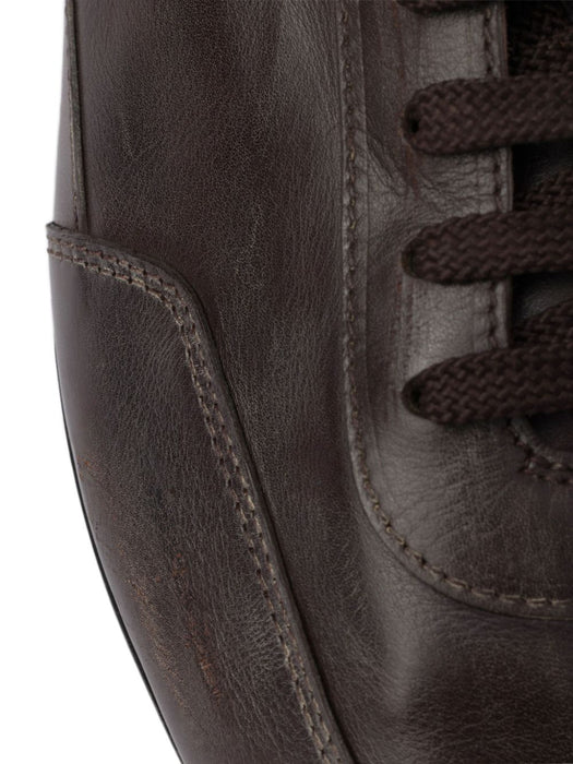 Collapse leather lace-up sneakers 2EG479 F G001 7V6F0003 PRADA 