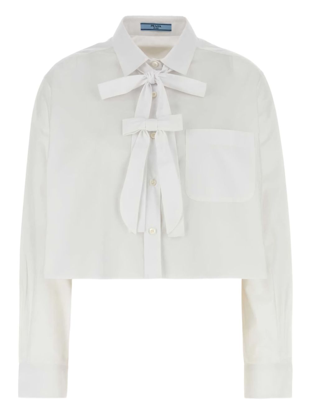 bow-detail shirt P462I S OOO 1XV2F0009 PRADA 
