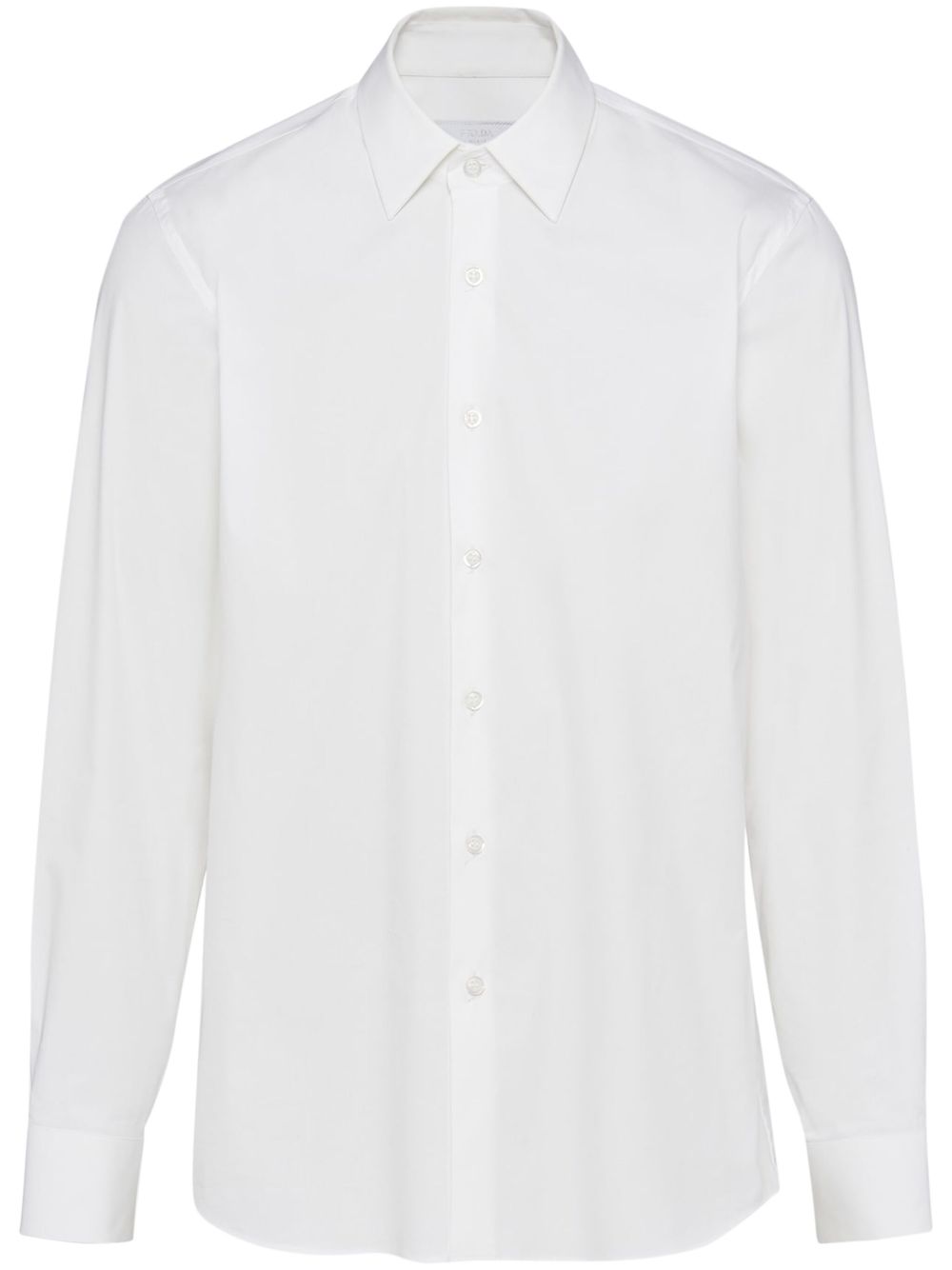 long-sleeve cotton shirt UCM608 S OOO 10HTF0009 PRADA 