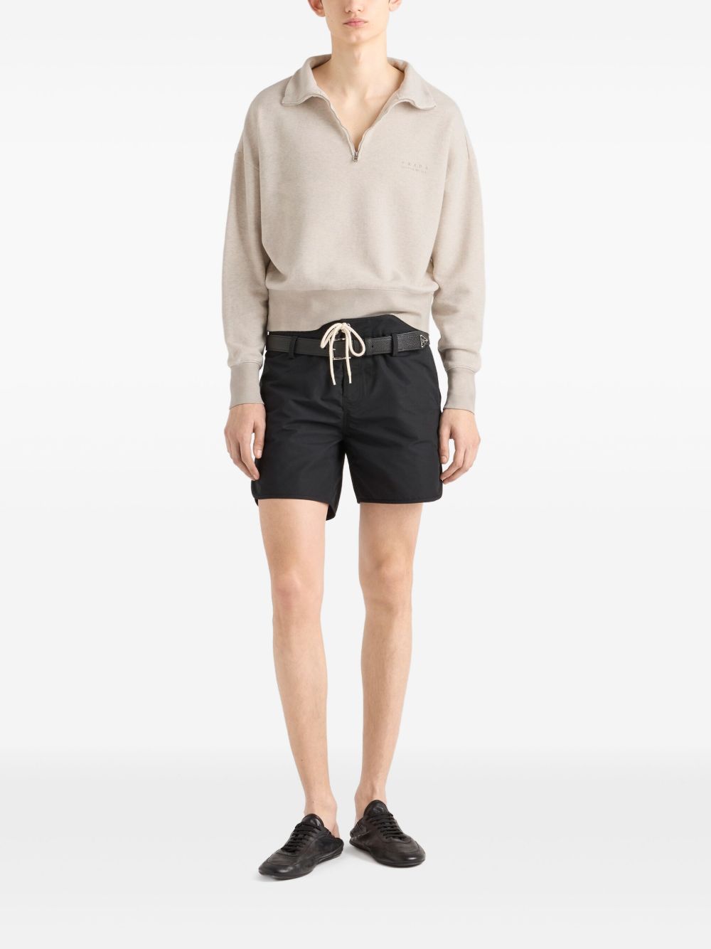 cotton polo shirt UJL39C S OOO 17IPF0018 PRADA 