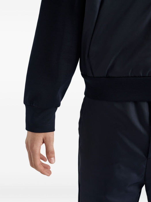 drawstring-hood zip-up jacket UJL56C S OOO 11JEF0QR3 PRADA 