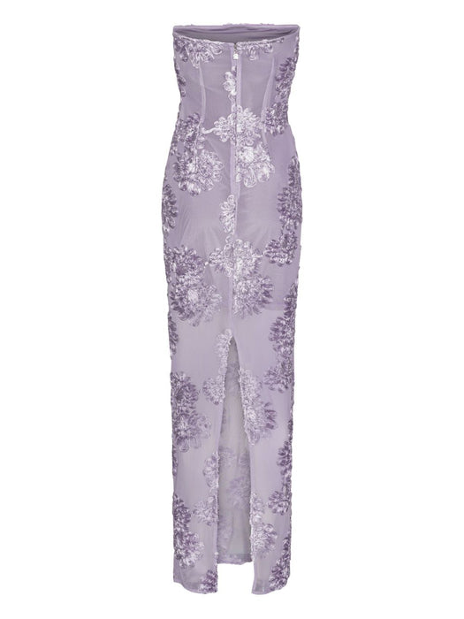 floral-mesh maxi dress 1142161429 1429 ROTATE 