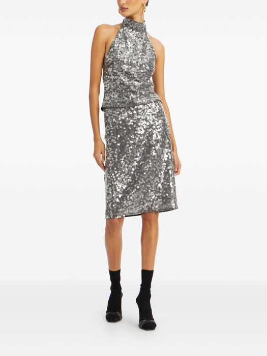 sequin halter-neck top 1143453059 3059 ROTATE 