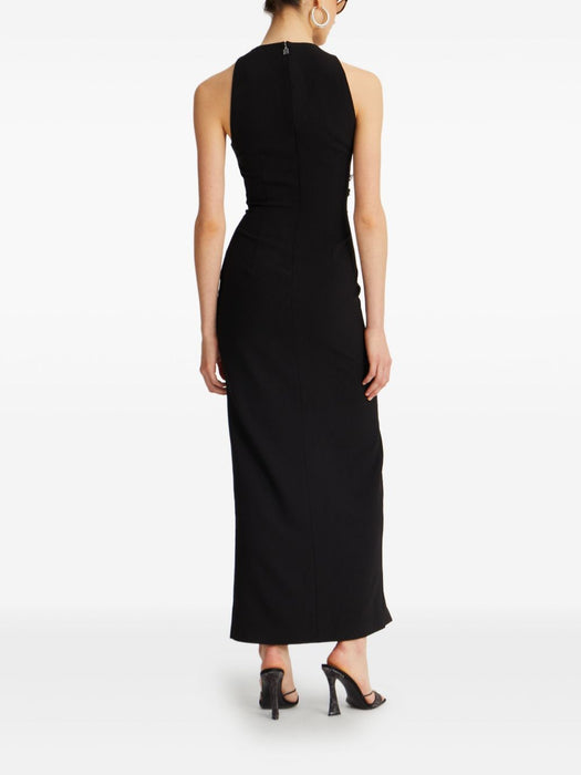 button-embellished midi dress 114517100 100 ROTATE 
