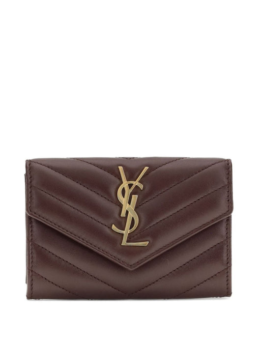 Cassandre quilted logo wallet 414404 AAA446195 SAINT LAURENT 