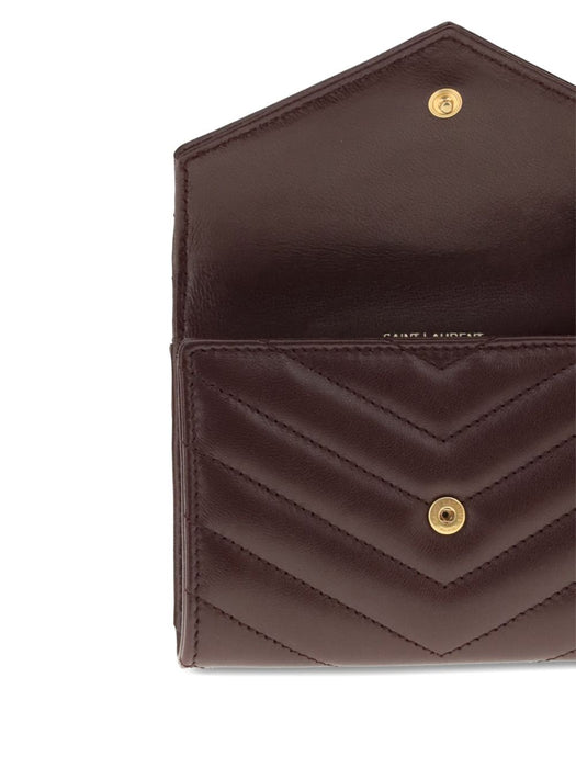 Cassandre quilted logo wallet 414404 AAA446195 SAINT LAURENT 
