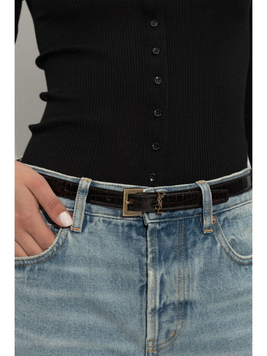 Cassandre thin belt 554465 AACUZ2053 SAINT LAURENT 