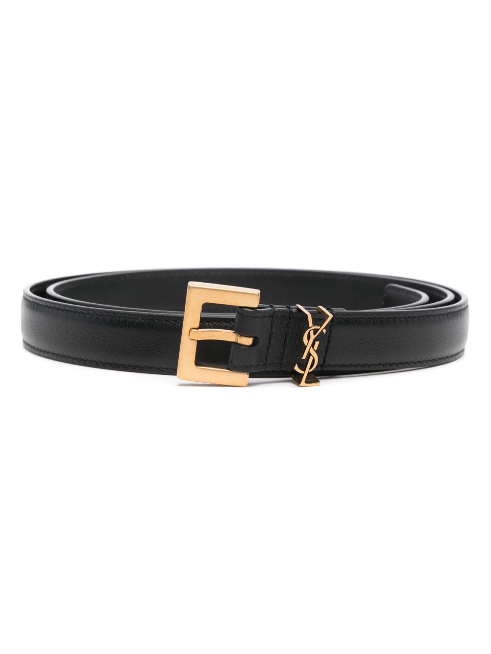 Cassandre leather belt 554465 BOO0W1000 SAINT LAURENT 