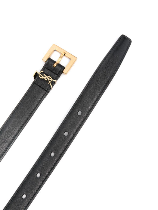 Cassandre leather belt 554465 BOO0W1000 SAINT LAURENT 