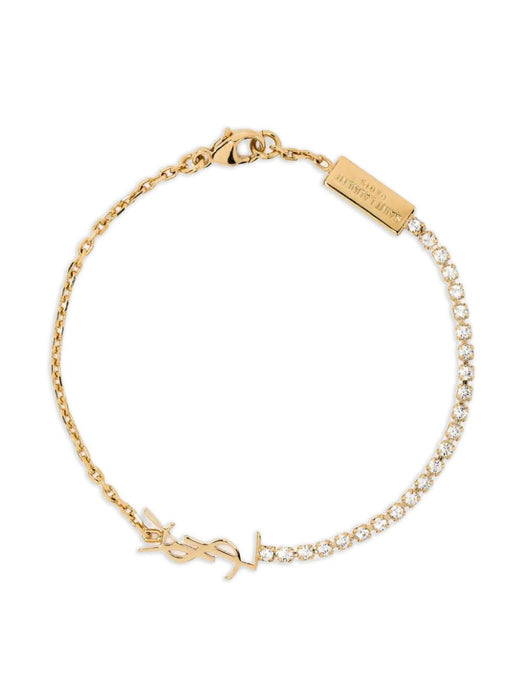Monogranne crystal bracelet<BR/><BR/><BR/><BR/><BR/> 712345 Y15268066 SAINT LAURENT 
