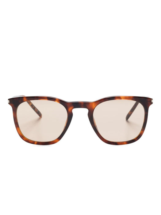 tortoiseshell sunglasses<BR/> 758458 Y99562336 SAINT LAURENT 