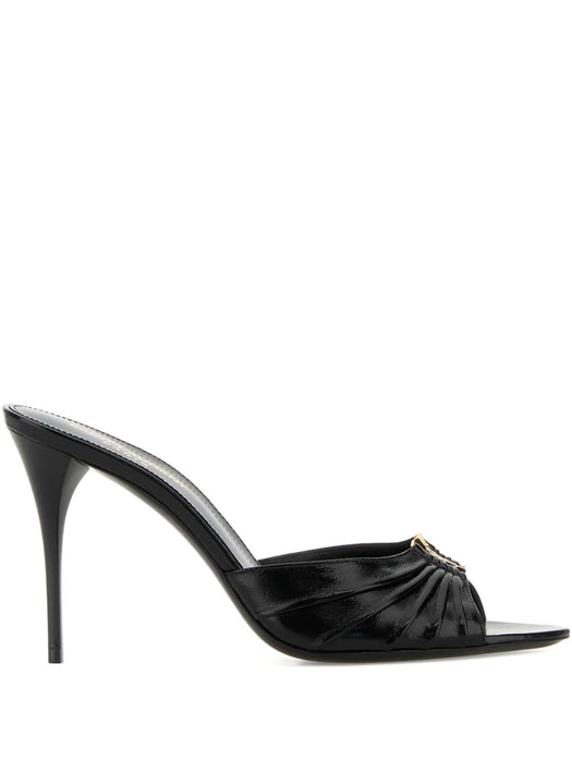 90mm Babylone mules<BR/><BR/> 799606 AAC4K1000 SAINT LAURENT 