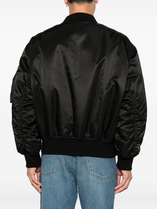 button-fastening bomber jacket<BR/> 838713 YZ9BV1000 SAINT LAURENT 
