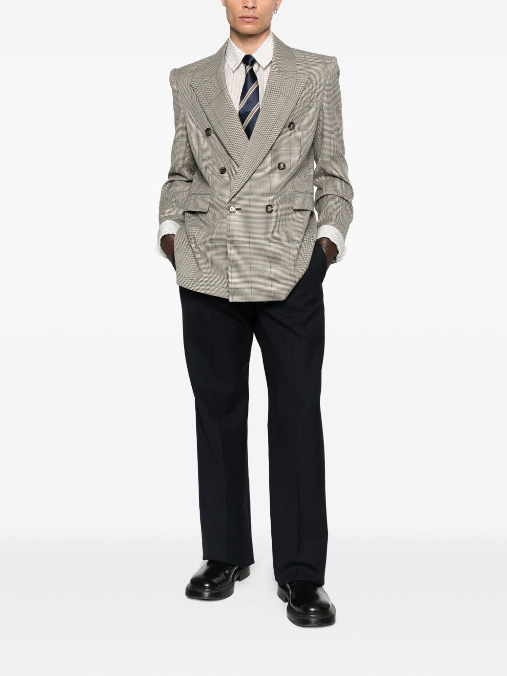 wool tailored trousers 844153 Y5K324140 SAINT LAURENT 