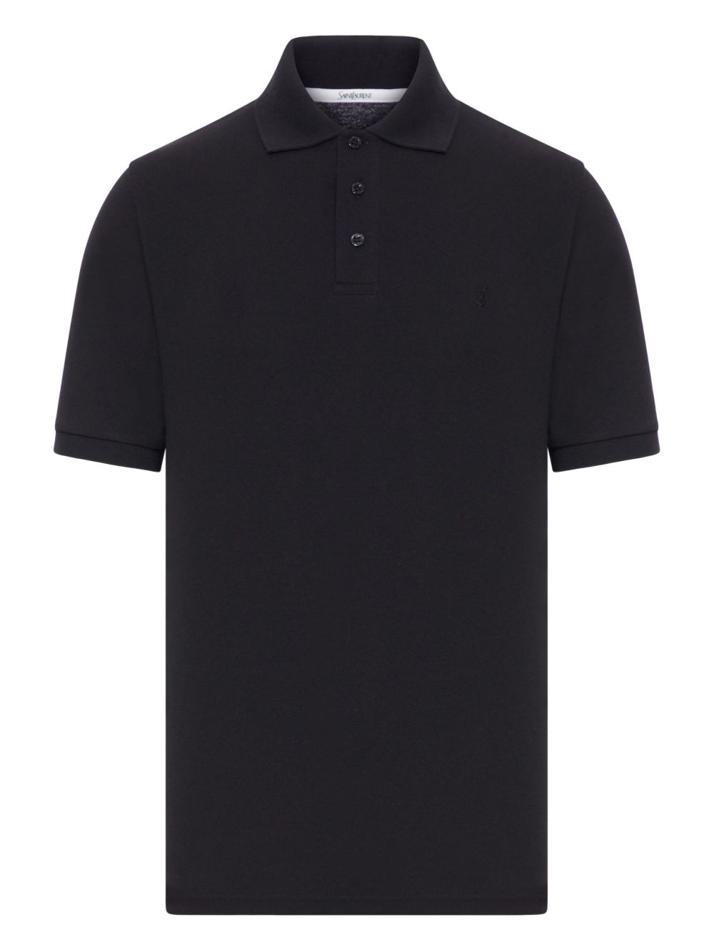 cotton polo shirt<BR/> 844845 Y37HC1000 SAINT LAURENT 