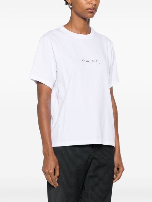 organic cotton T-shirt 1322JTS003814A  VICTORIA BECKHAM 