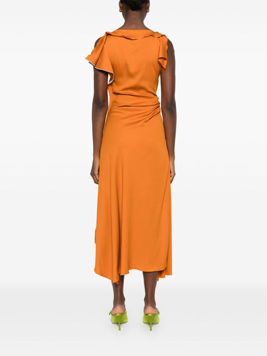 asymmetric dress 1325WDR006601A 6504 VICTORIA BECKHAM 