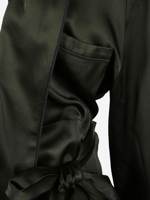 pocket tie dress 1425WDR007005A 2706 VICTORIA BECKHAM 