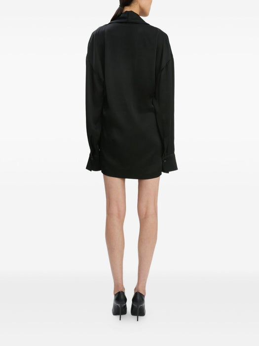 wrap-design mini dress<BR/><BR/> 1425WDR007032A 1 VICTORIA BECKHAM 