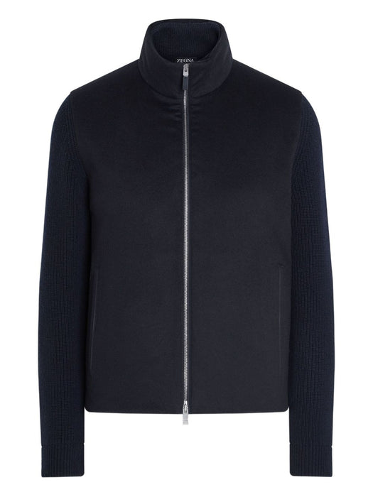 panelled zip-up cardigan UGK30A2 GCT157B09 ZEGNA 