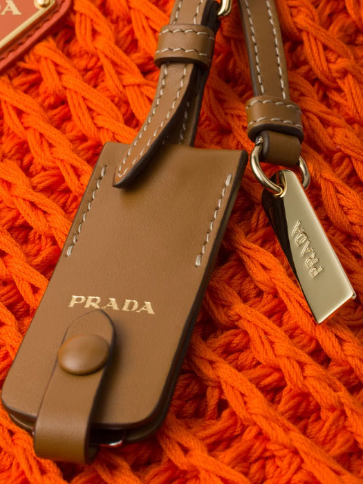 mini crochet tote bag 1BA461 V OOO 2HG7F0049 PRADA 