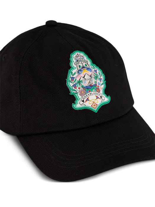 Hotel Emblem baseball cap A-PF26-HAT-002-03  CASABLANCA 