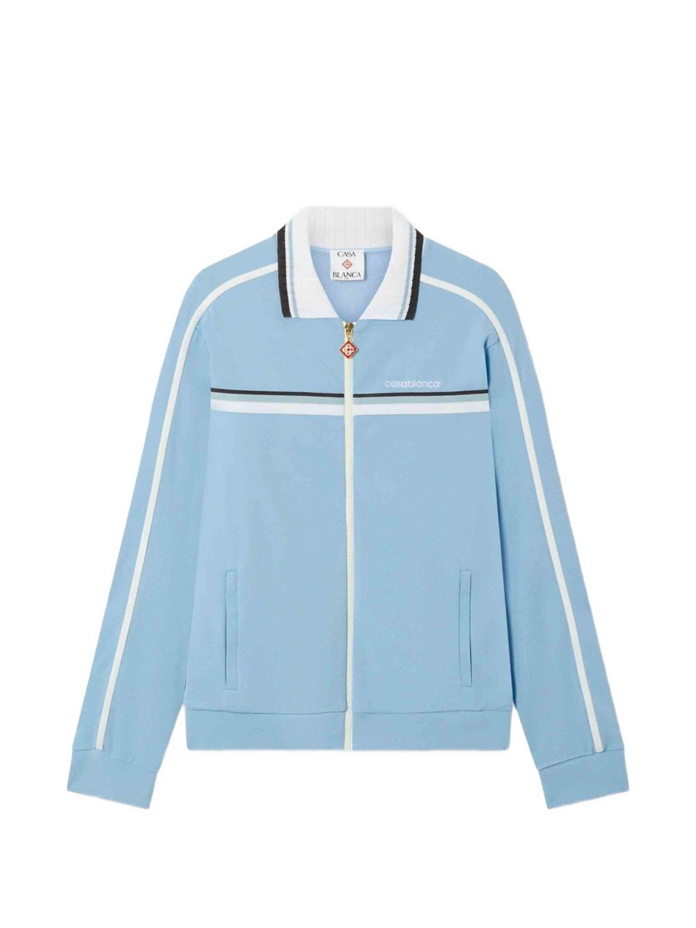 Pique Track Jacket M-PF26-JTP-568-01  CASABLANCA 