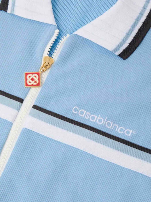 Pique Track Jacket M-PF26-JTP-568-01  CASABLANCA 