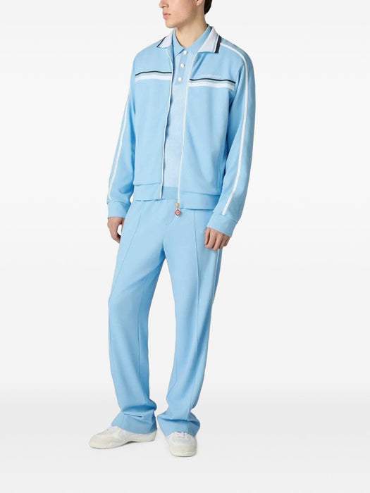Pique Track Jacket M-PF26-JTP-568-01  CASABLANCA 