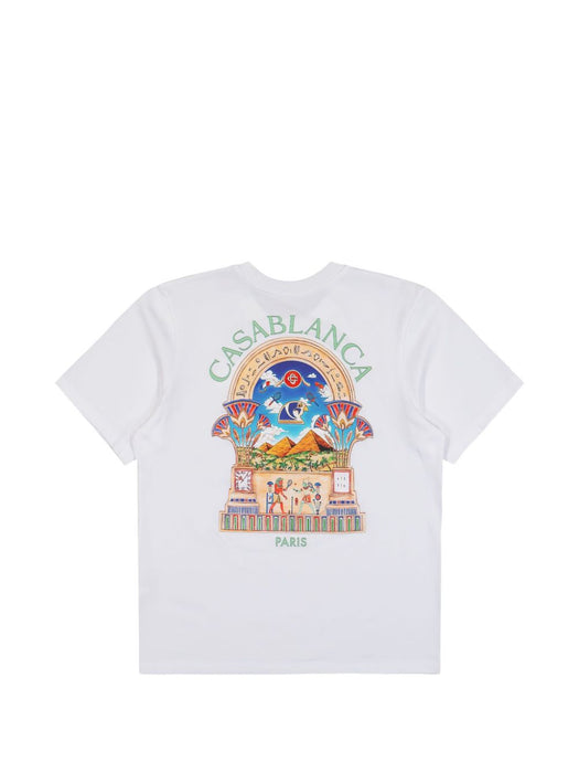 Egyptian Arch T-shirt M-PF26-JTS-001-08  CASABLANCA 