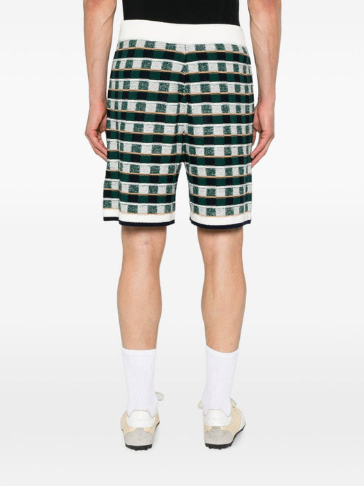 Crochet Mosaic Shorts M-PF26-KW-1426-01  CASABLANCA 