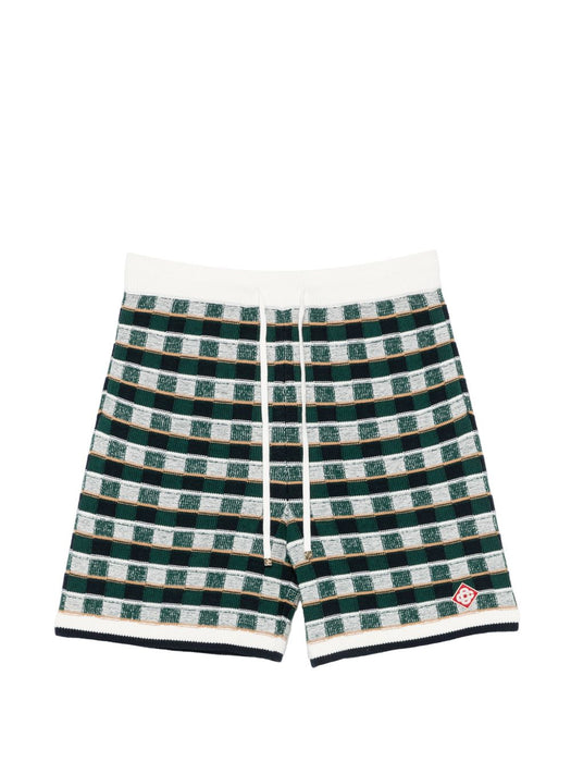Crochet Mosaic Shorts M-PF26-KW-1426-01  CASABLANCA 