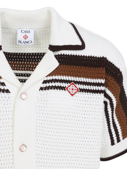 Crochet Polo M-PF26-KW-933-01  CASABLANCA 