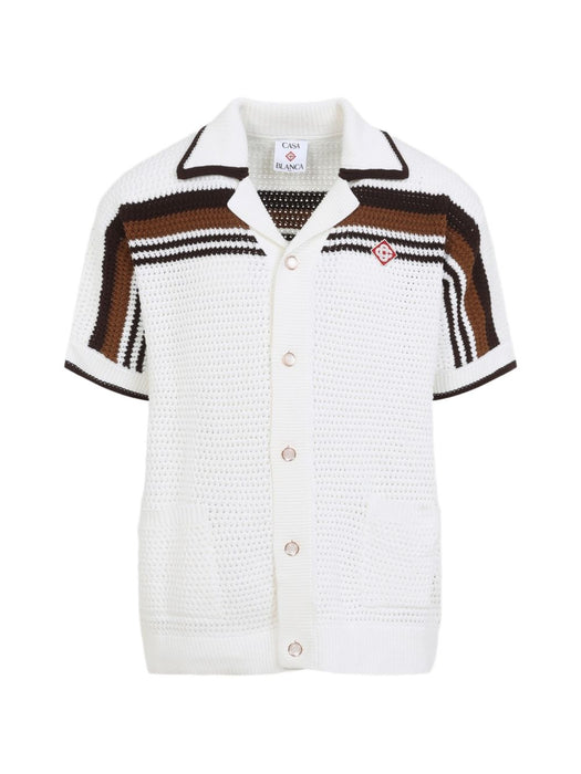 Crochet Polo M-PF26-KW-933-01  CASABLANCA 