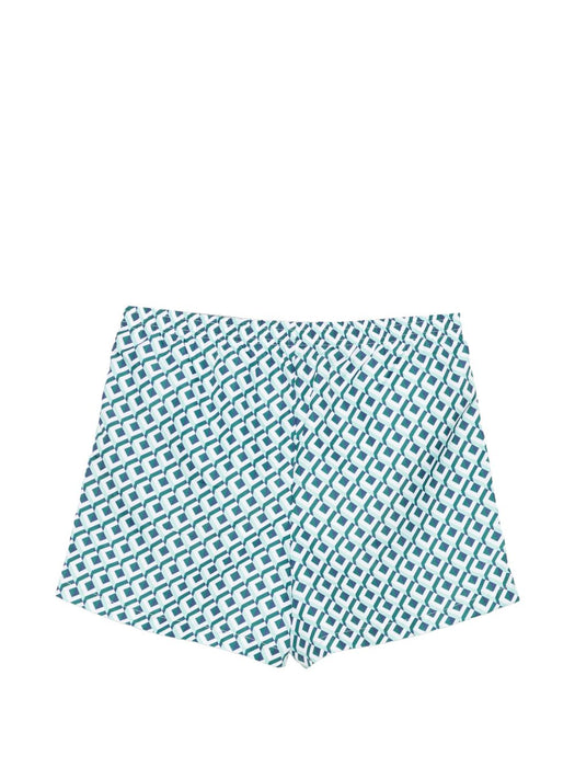 Green Cubist Monogram Printed Swim Shorts M-PF26-TR-032-02  CASABLANCA 
