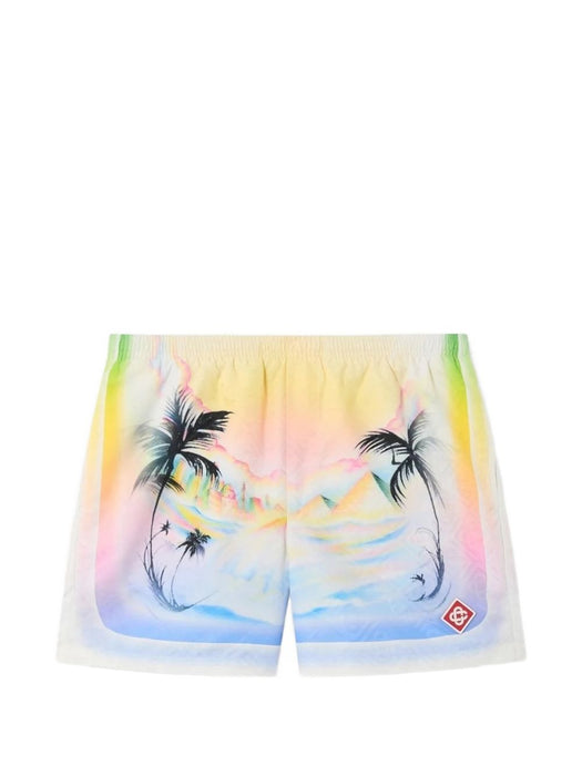 Multicolour Airspray Jacquard Swim Shorts M-PF26-TR-224-03  CASABLANCA 