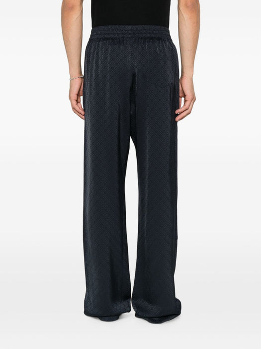 Monogram silk trousers M-PF26-TR-480-01  CASABLANCA 