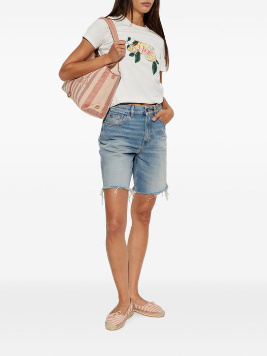 Isla striped espadrille sneakers CH26A19CXU 527 CHLOÉ 