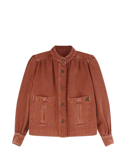 High-neck gathered Jacket CH26ADV09255 237 CHLOÉ 